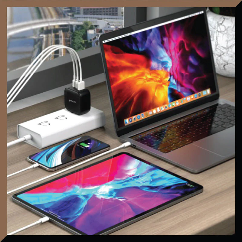Mazer M-GAN66W-BK SuperMINI GAN66W PD&QC 2USB-C+USB Charger - Image 3