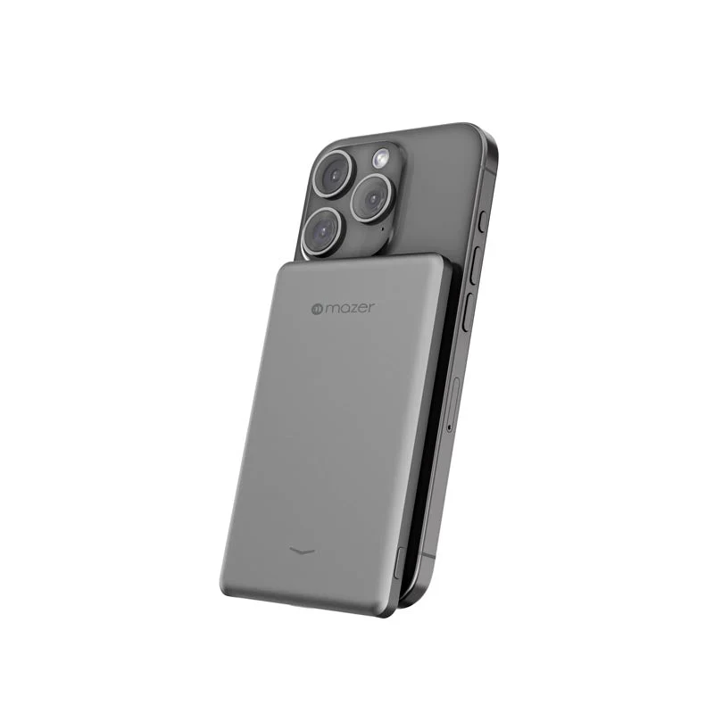 Mazer M-MagAir19-GY 5000mAh PD20W Qi2 Compatible Power Bank (Grey) - Image 5