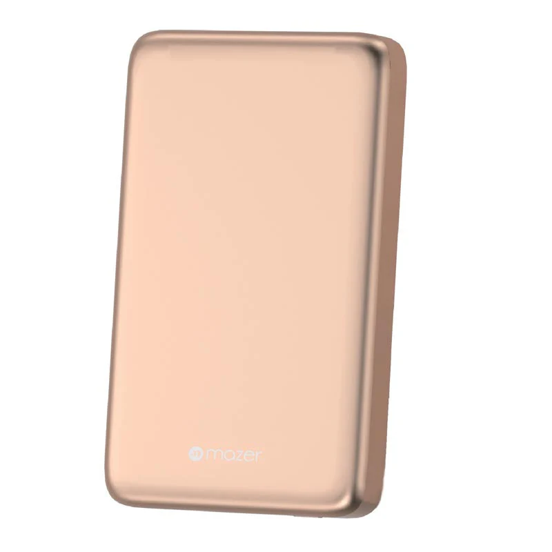 Mazer M-MagAir21-DT Qi2 Certified 15W 10K USB-C PD20W Power Bank (Desert Titanium) - Image 2