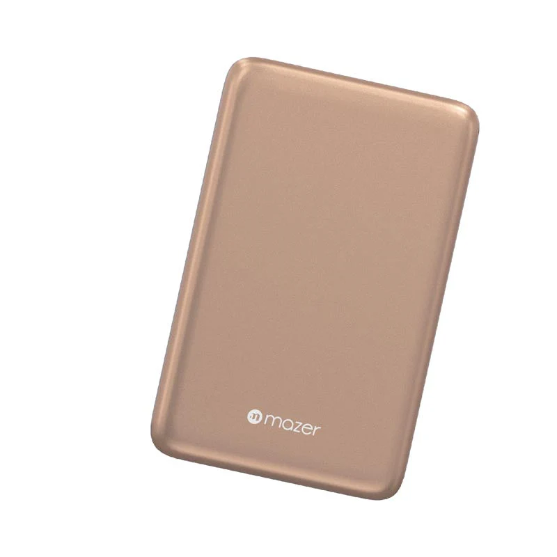 Mazer M-MagAir21-DT Qi2 Certified 15W 10K USB-C PD20W Power Bank (Desert Titanium) - Image 3