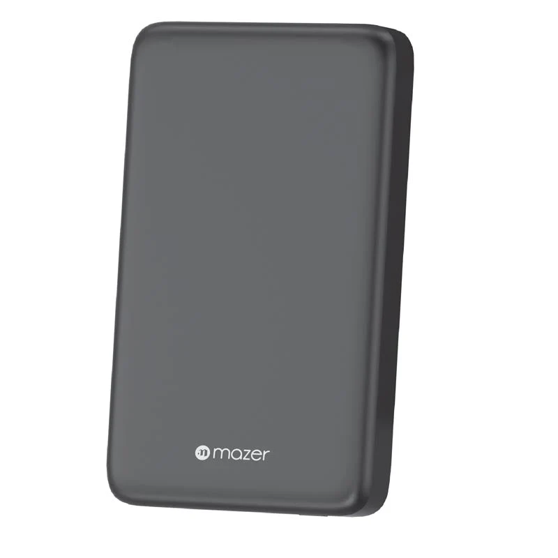 Mazer M-MagAir21-GY Qi2 Certified 15W 10K USB-C PD20W Power Bank (Grey) - Image 2