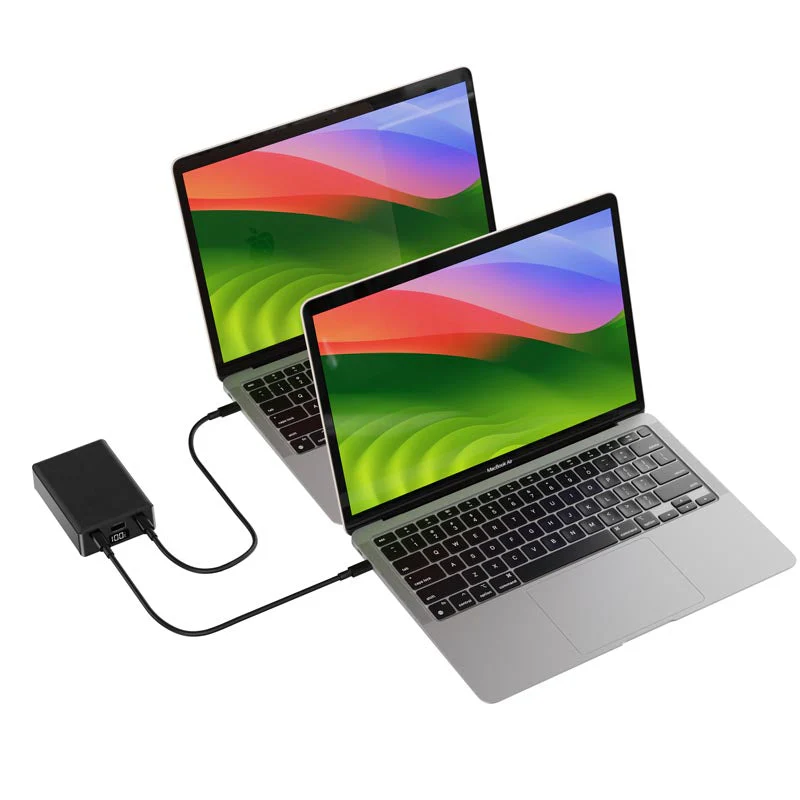 Mazer M-PC100W24V3-BK PowerCharge 24000mAh PD100W with Digital Display Power Bank (Black) - Image 6