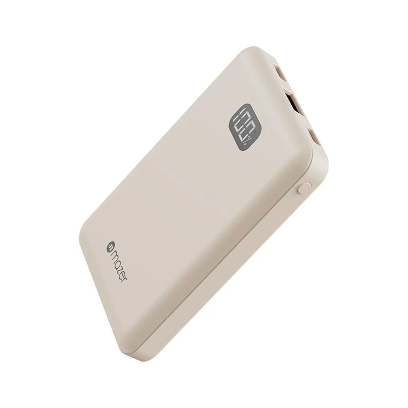 Mazer M-Pocket8.0V5-CR 8000mAh PD20W PocketCharge Powerbank (Cream) - Image 2