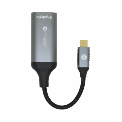 Mazer M-USBCAL354-GY USB-C to RJ45/Gigabit Adapter (Grey) - Image 5