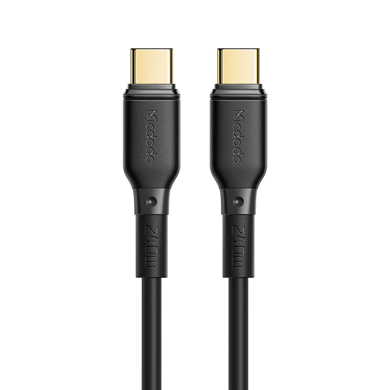 Mcdodo CA-3310 240W C-C Data Cable (1.2M) - Black - Image 3