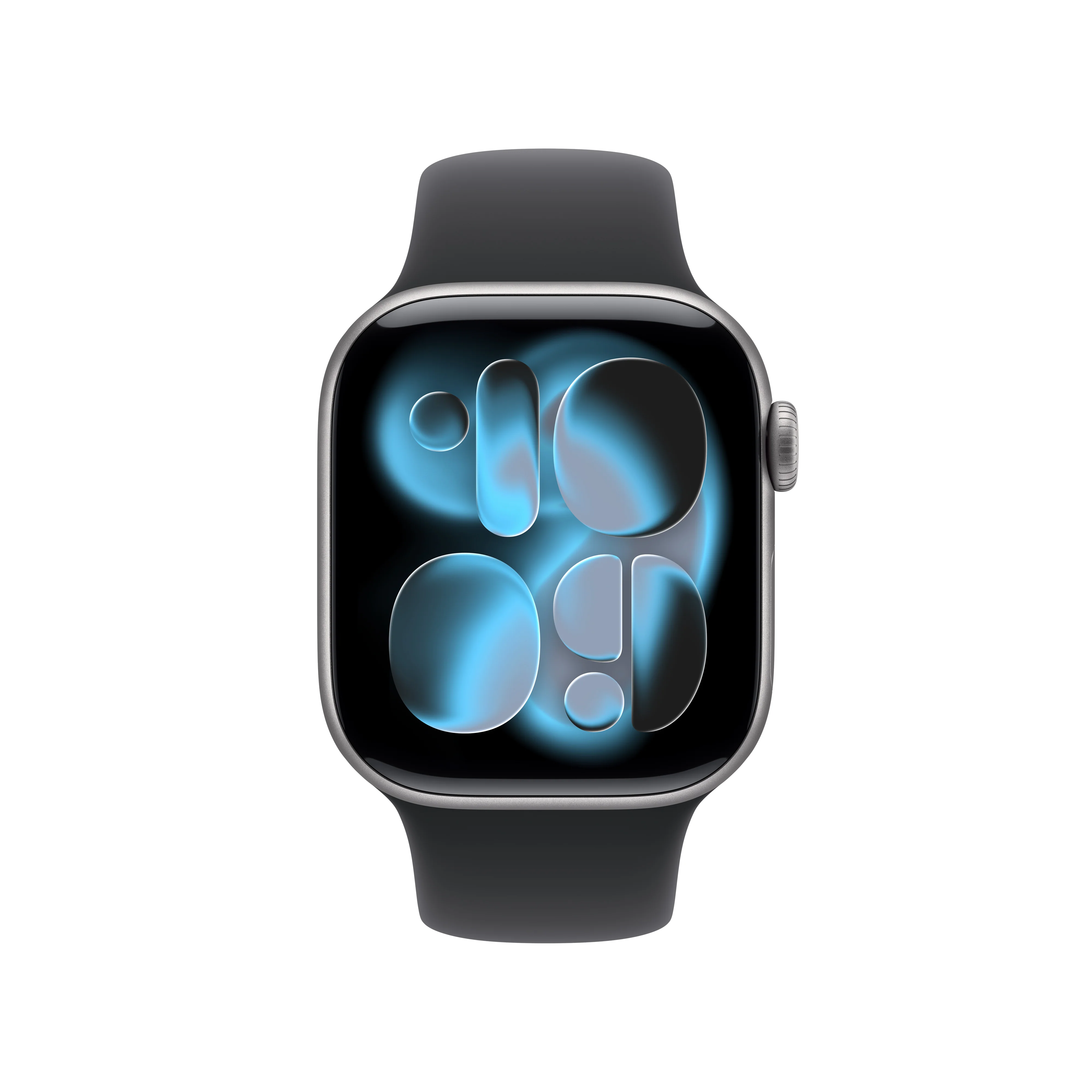 Apple Watch Series 11 GPS 42mm Space Grey Aluminium Case with Black Sport Band - S/M - Image 2