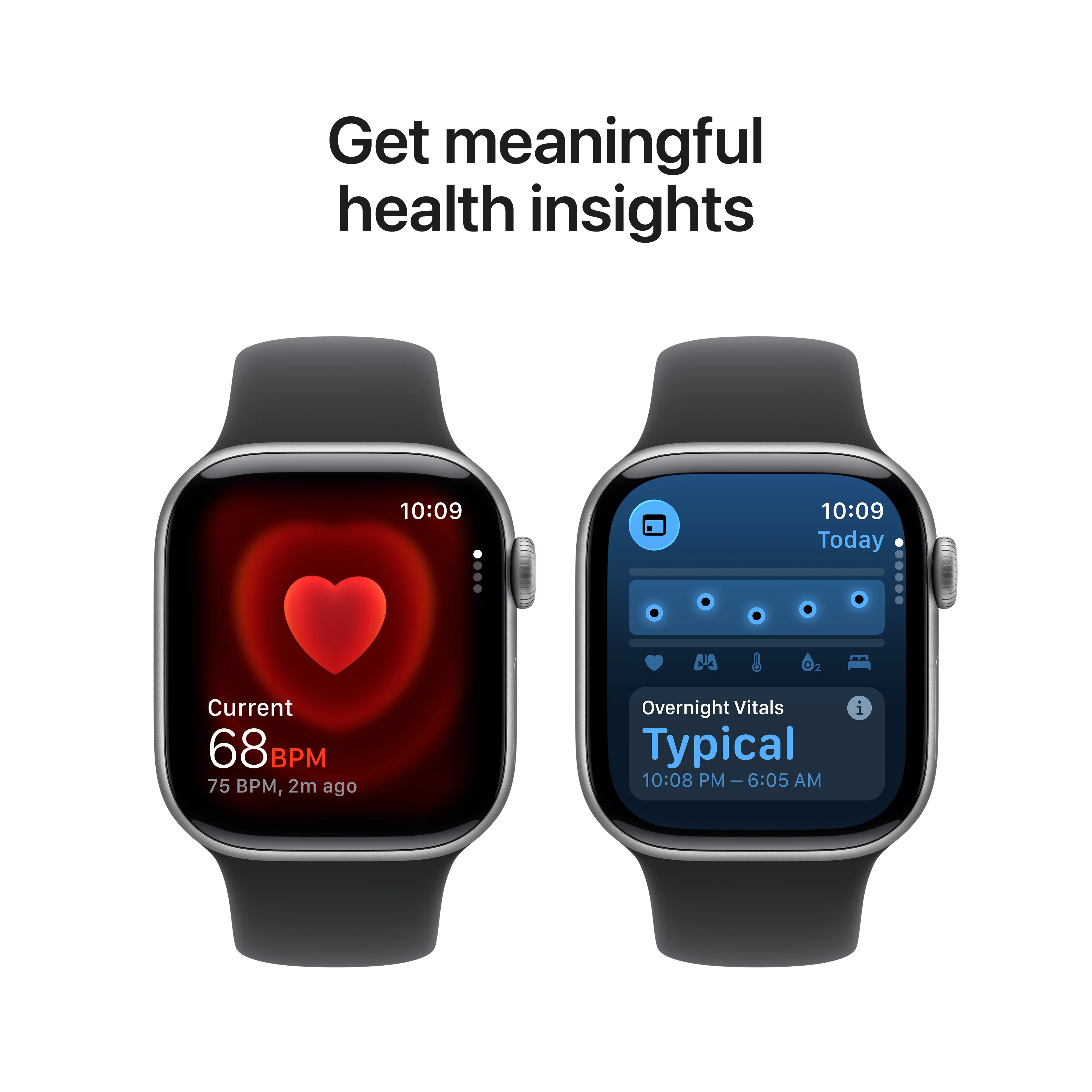 Apple Watch Series 11 GPS 42mm Space Grey Aluminium Case with Black Sport Band - S/M - Image 5