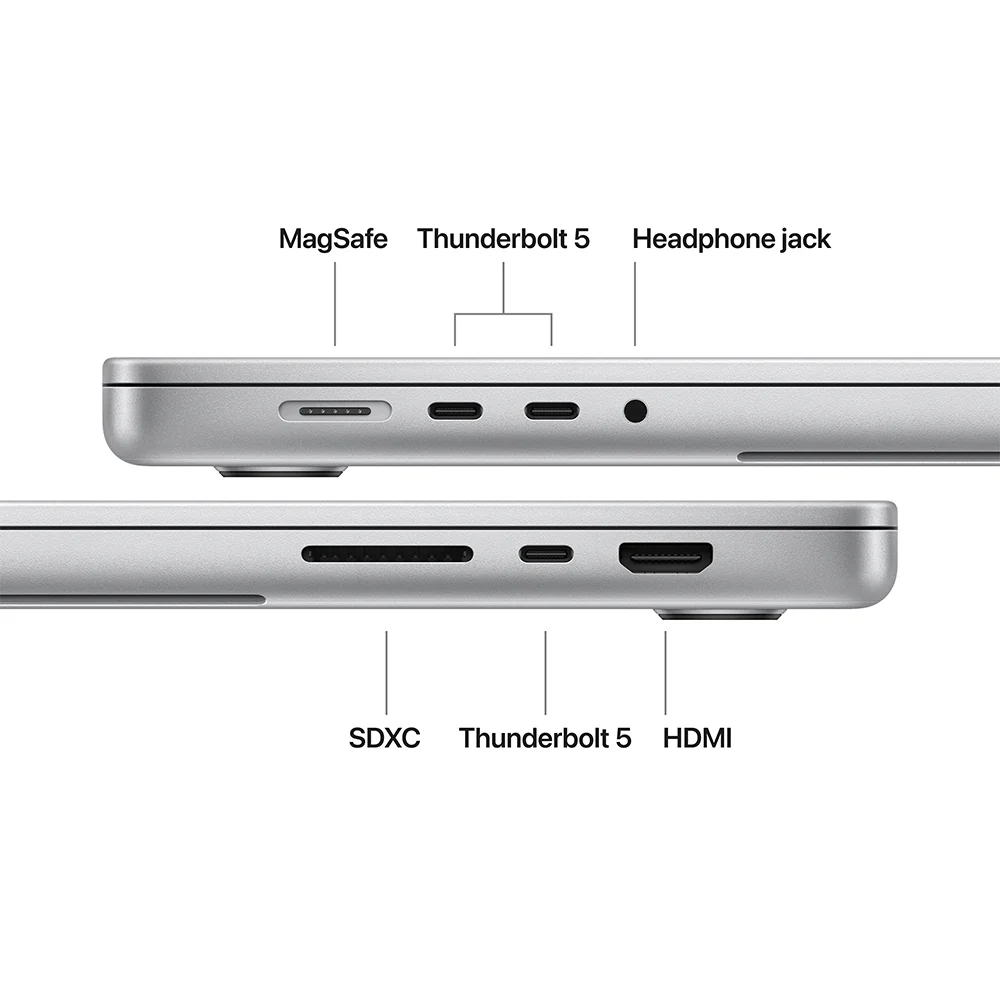 MacBook Pro 16" M5MAX/18C/40C GPU/48GB/2TB - Silver - Image 7