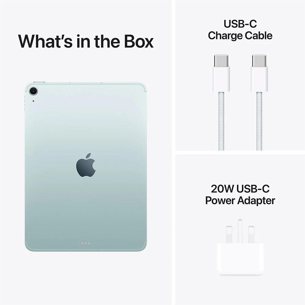 iPad Air 11" M4 Wi-Fi + Cell 1TB - Blue - Image 10