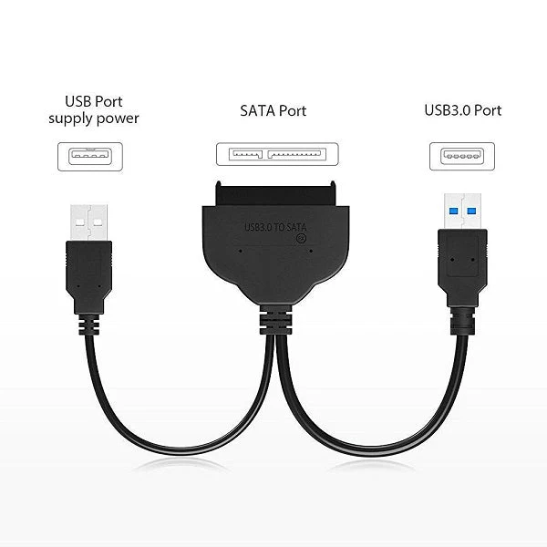 Mitori USB 3.0 to SATA Converter (2.5 inch / 3.5inch) - Image 2