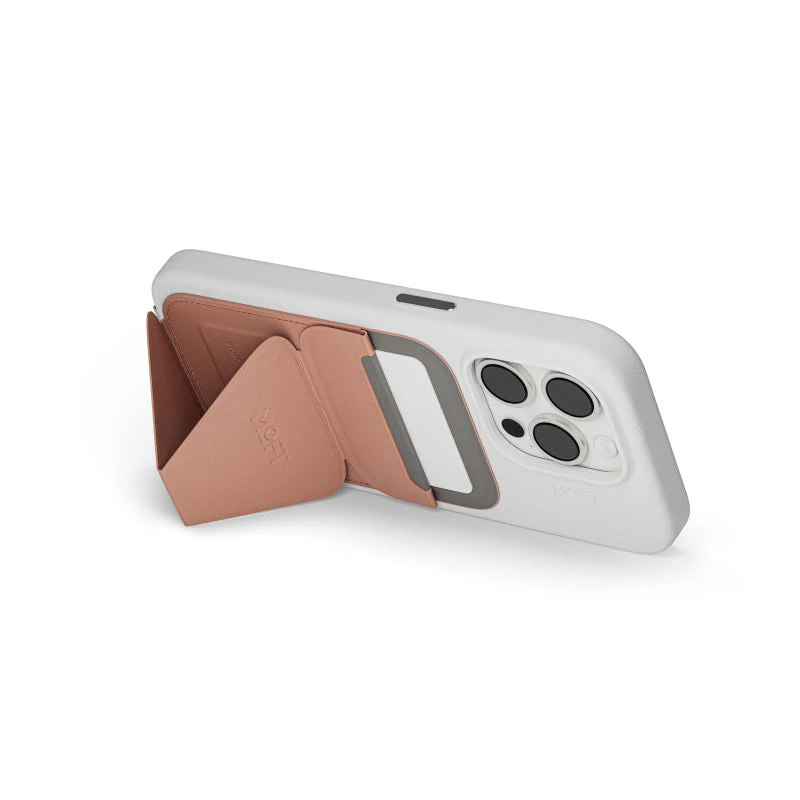 Moft MS007MP-1 Snap-On Phone Stand & Wallet MOVAS (MagSafe Compatible) – Classic Nude - Image 6