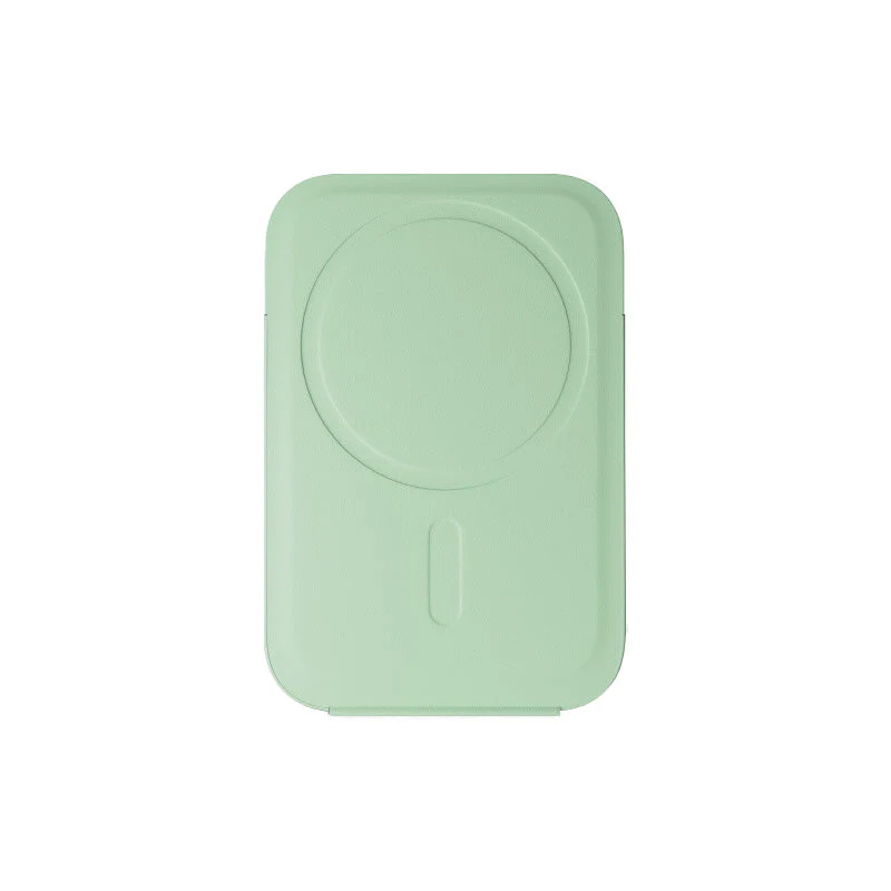 Moft MS007MP-1 Snap-On Phone Stand & Wallet MOVAS (MagSafe Compatible) - Peppermint - Image 6