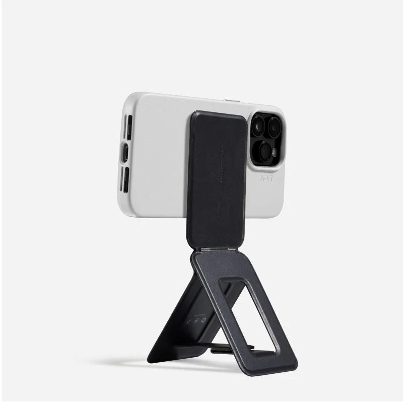 Moft MS027-1 Snap Invisible Phone Tripod Stand (MagSafe Compatible) - Jet Black