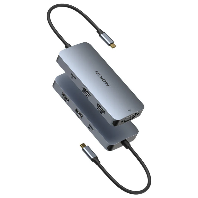 Mokin MOUC0516 7-In-1 USB-C Hub (Grey) - Image 2