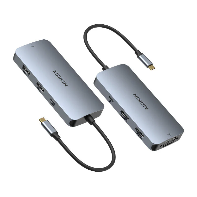 Mokin MOUC0516 7-In-1 USB-C Hub (Grey) - Image 3