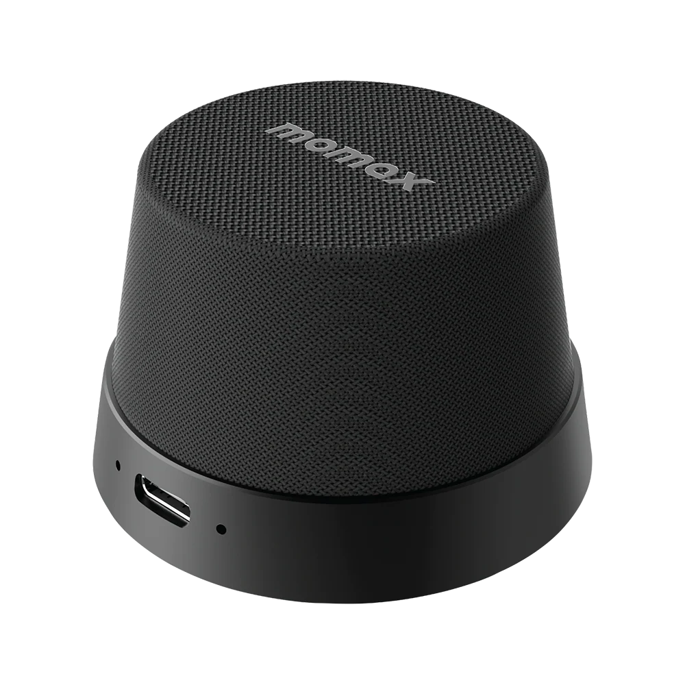 Momax BS6HKD 1-Vibe Go Magnetic Portable Wireless Speaker - Black
