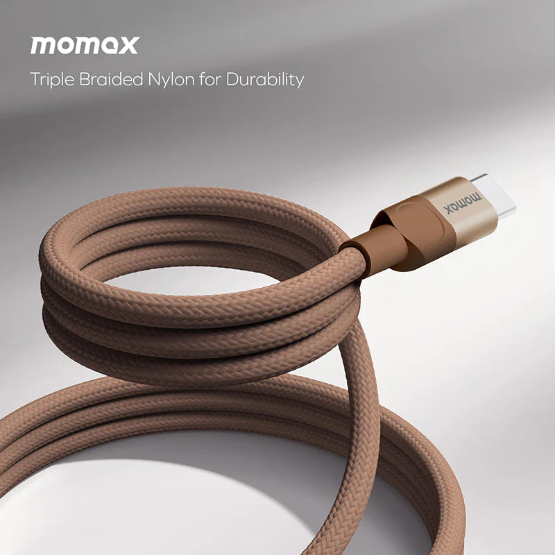 Momax DC52D Mag.Link USB-C to USB-C Magnetic Cable 100W (1M) - Black - Image 4