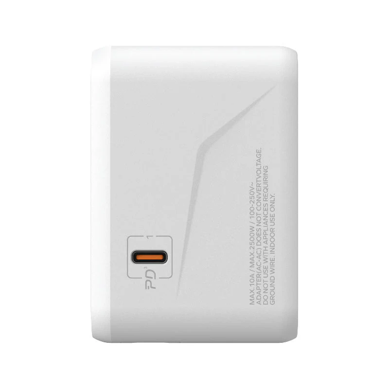 Momax UA8AW 1-World 70W GaN 5 Ports + AC Travel Adaptor - White - Image 5