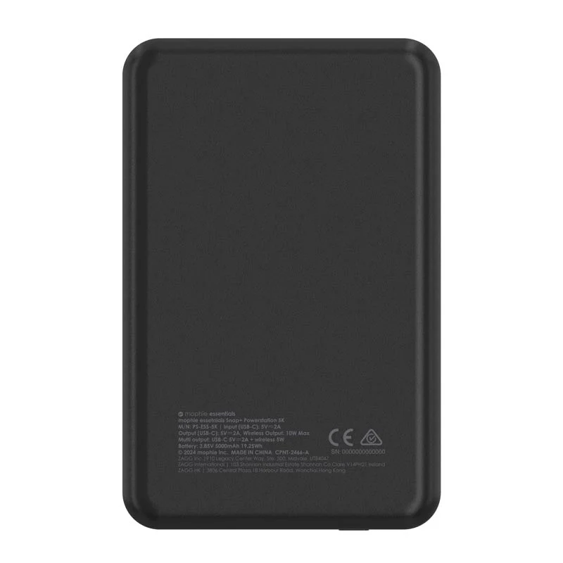 Mophie MP-401112180 Snap+ Powerstation 5000mAh Power Bank (Black) - Image 7
