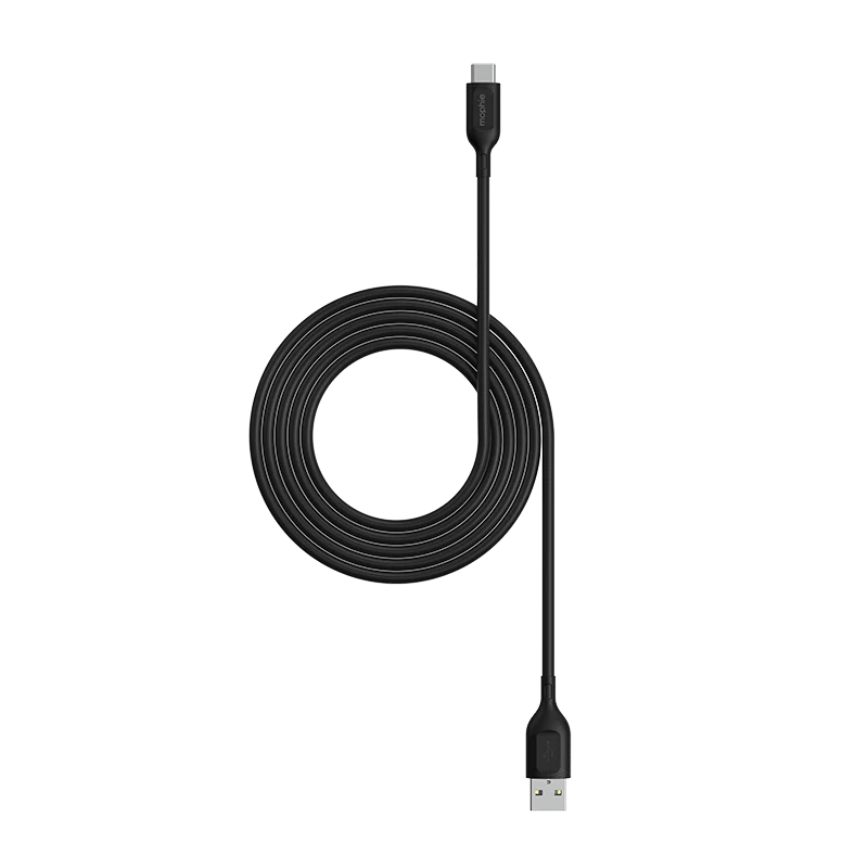 Mophie MP-40912239 Essentials TPE USB-A to USB-C 2M (Black) - Image 4