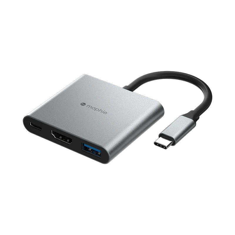 Mophie MP-409910268 7 IN 1 USB-C to HDMI4K/30HZ/USB3.0X2/USB-AX1/SD/TF CARD - Image 6