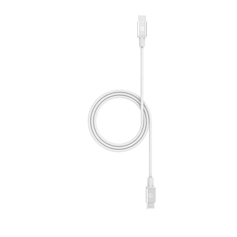 Mophie MP-409910901 100W C to C Cable 2M (White) - Image 3