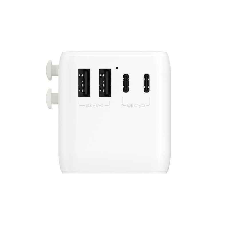 Mophie MP-409918085 Gan PD35W 3C2A Universal Travel Adapter (White) - Image 8