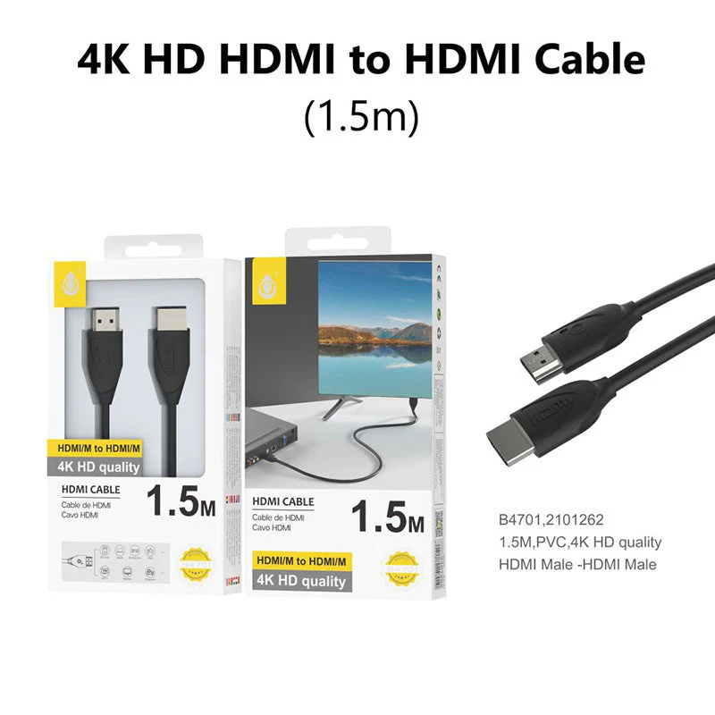 Moveteck B4701 4K HD HDMI Cable - Image 3