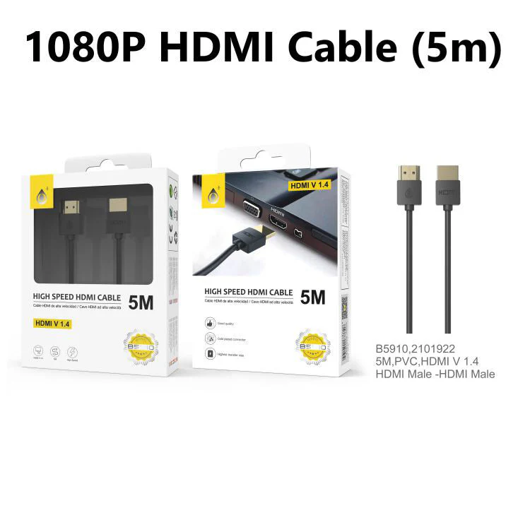 Moveteck B5910 1080P HDMI Cable 5M - Image 2