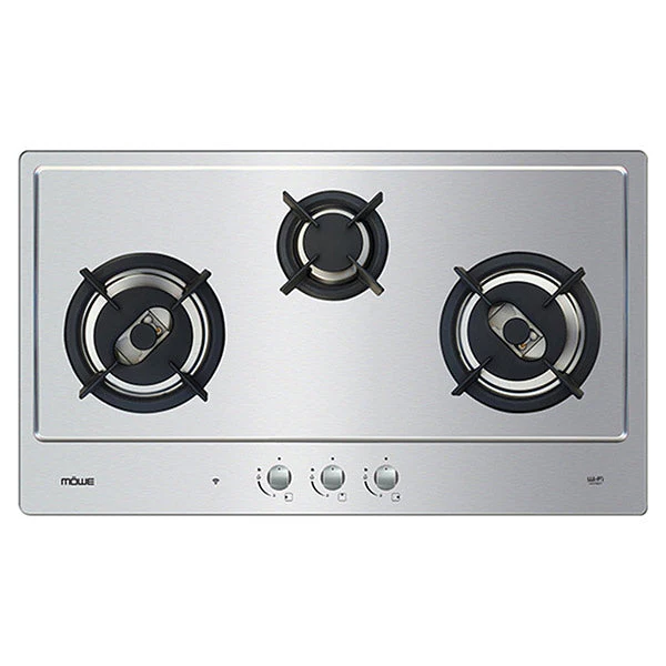 Mowe 90cm 3 Burners Wi-Fi Stainless Steel Hob