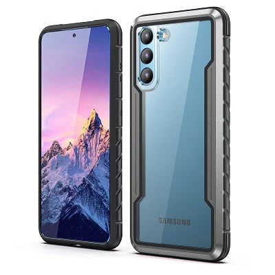 N.Brandz Galaxy S21+ Blade Protective Case (Grey) - Image 3