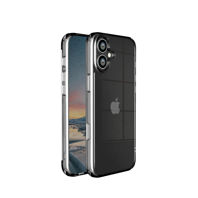 N.Brandz iPhone 16 N-Clairo-IP1661 Clairo Anti-Yellow Clear Case