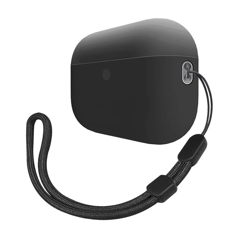 N.Brandz N-AP-Lisi-Airpod Pro2-BK Liquid Silicone Dual Layer Hybrid Case (Black) - Image 2