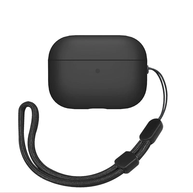 N.Brandz N-AP-Lisi-Airpod Pro2-BK Liquid Silicone Dual Layer Hybrid Case (Black) - Image 4