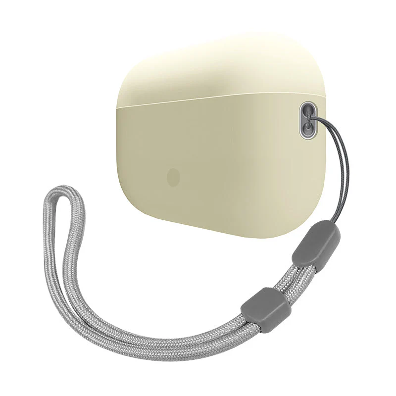 N.Brandz N-AP-Lisi-Airpod Pro2-CR Liquid Silicone Dual Layer Hybrid Case (Cream) - Image 4