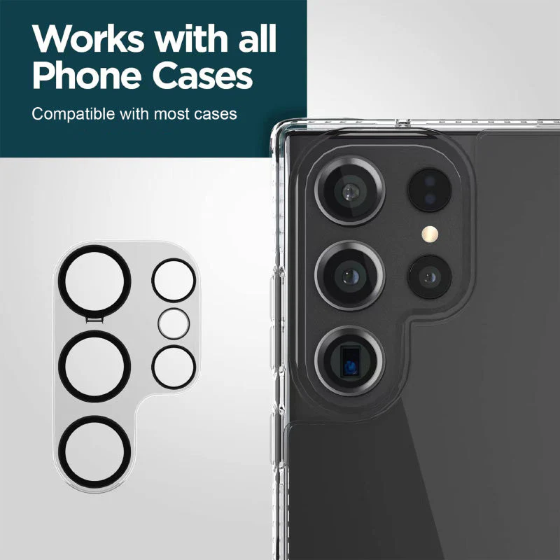 N.Brandz N-Lens-S24Ultra Full Coverage Lens Protector (Clear) - Image 4