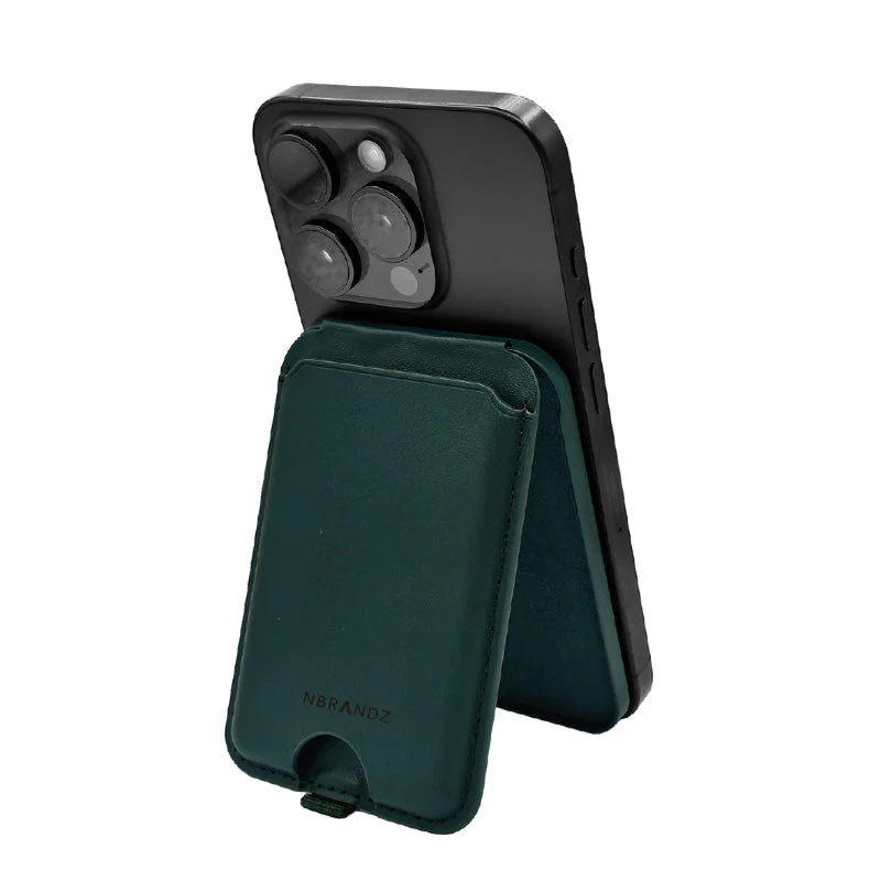 N.Brandz N-MagWallet2-GN/MagSafe Wallet Stand (Green) - Image 2