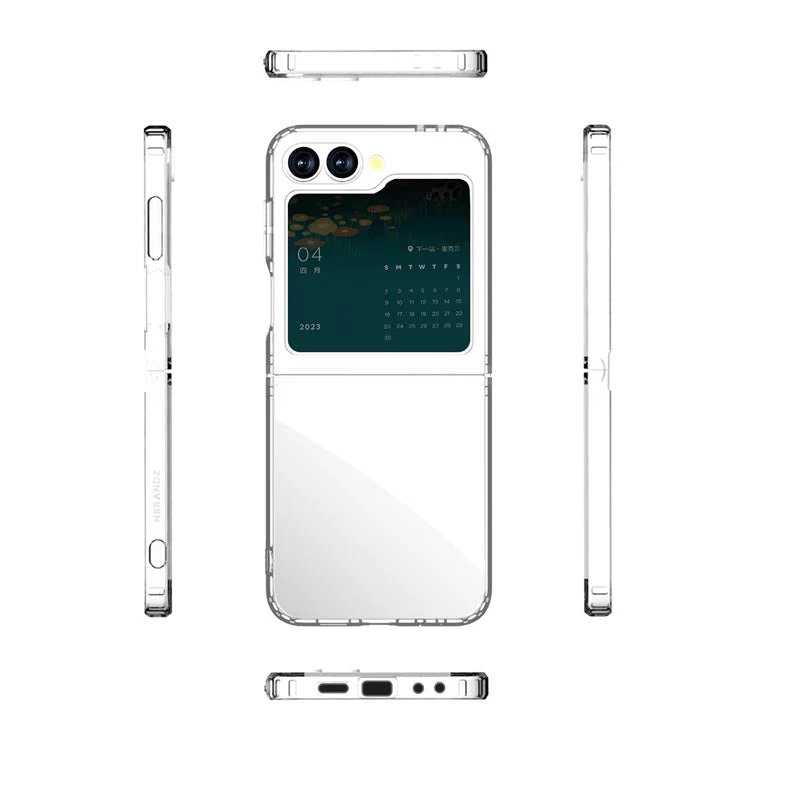 Nbrandz N-Clairo-Flip6/Clairo Anti-Yellow Protective Case for Samsung Flip 6 - Image 3