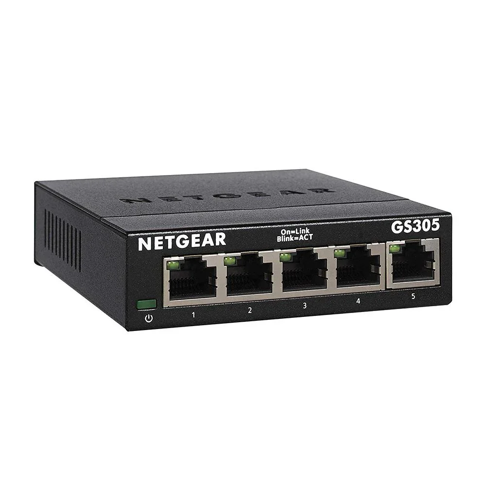 Netgear GS305 5-Port Gigabit Ethernet Unmanaged Switch - Image 2