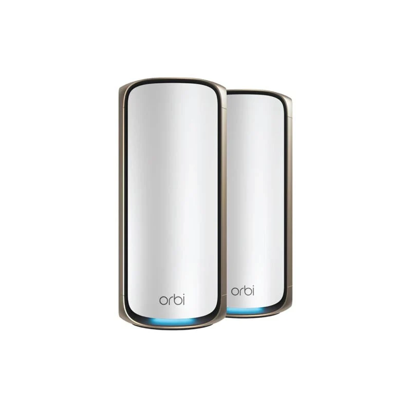 Netgear Orbi 970 Quad-Band WiFi 7 Mesh System - BE27000 27Gbps - 2-Pack - White (RBE972S) - Image 3