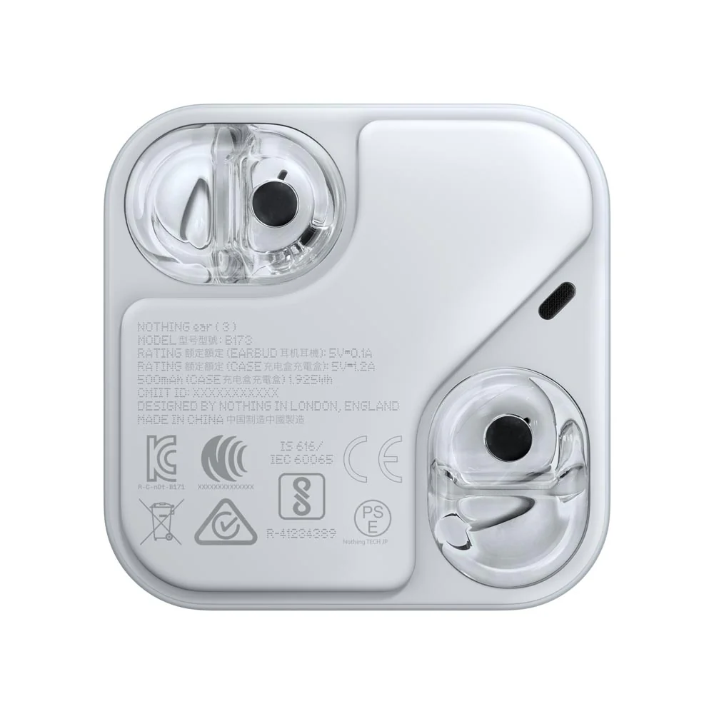 Nothing Ear (3) TWS Earbuds White - Image 4