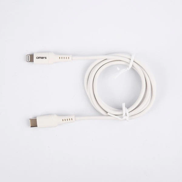 Omars OMCB006 USB-C to MFI Lightning Sync&Char Cable 1.2M (White) - Image 4