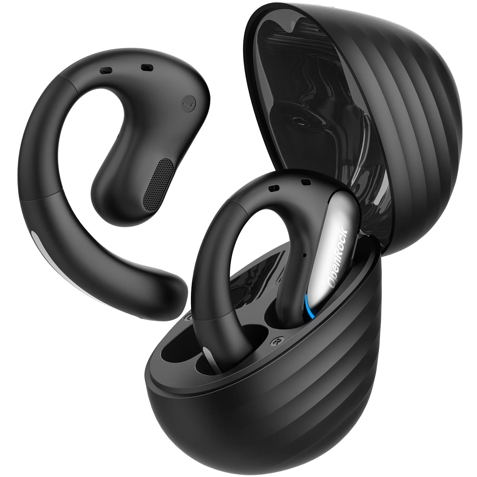 OpenRock Pro Open Ear Air Conduction Earbuds (Black) - Image 4