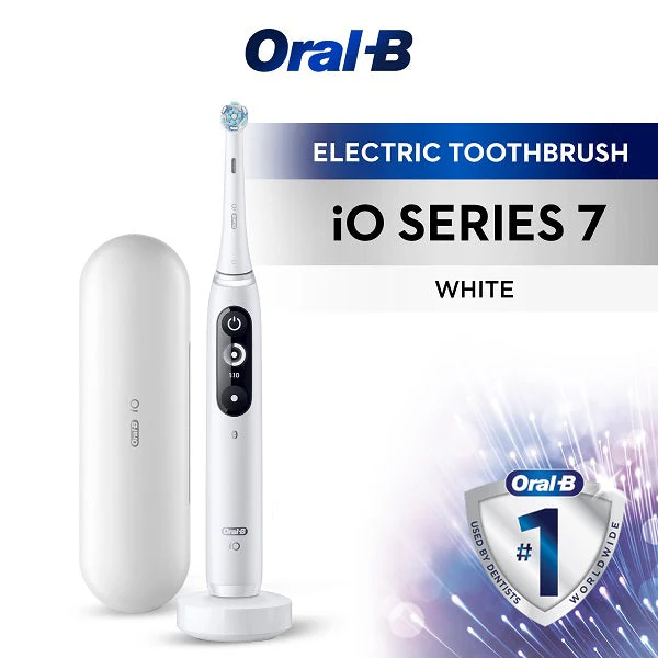 Oral B IOM 72A11B IO Series 7 Rechargeable Toothbush (White) - Image 10