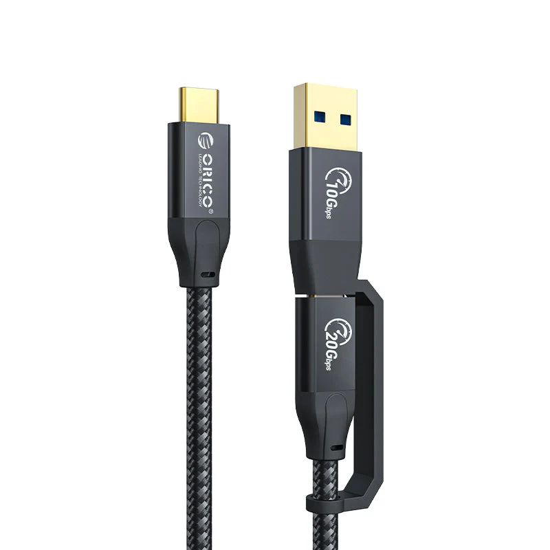 Orico ACC32-10-BK-BP High-Speed Double-Headed Data Cable 1M