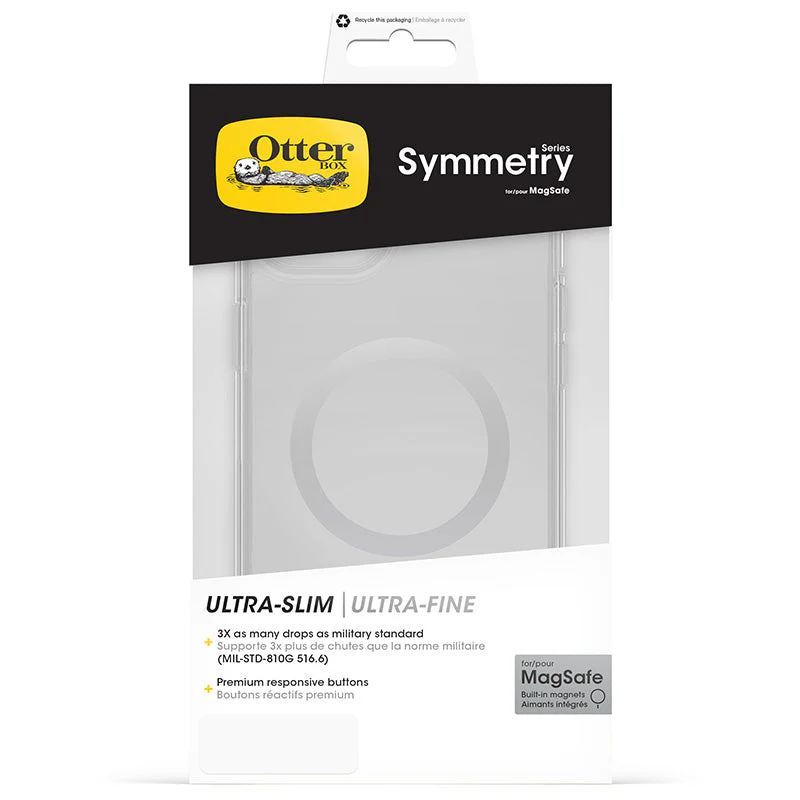 Otterbox iPhone 15 Plus Symmetry Clear Magsafe (Clear) - Image 5