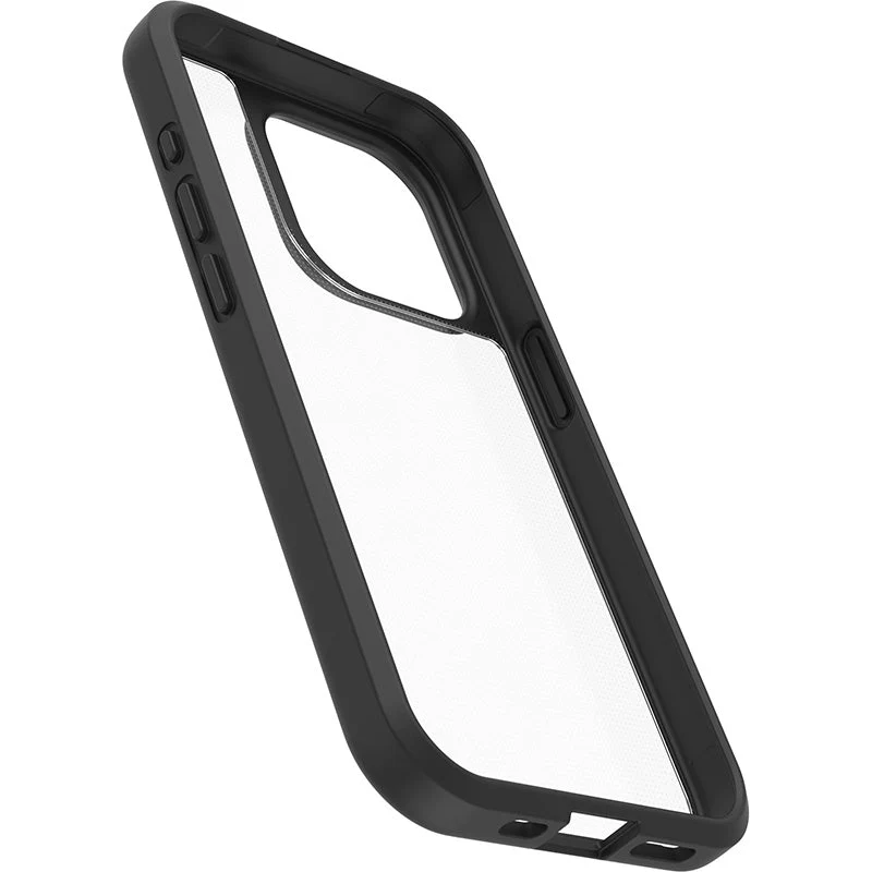 Otterbox iPhone 15 React Pro Black Crystal (Clear/Black)