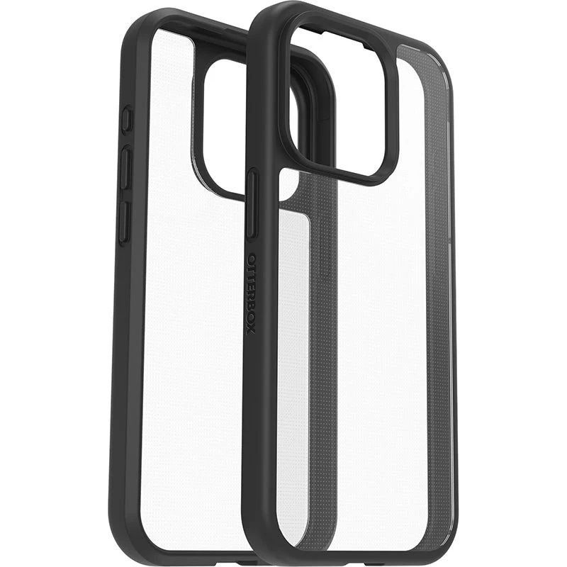 Otterbox iPhone 15 React Pro Black Crystal (Clear/Black) - Image 4