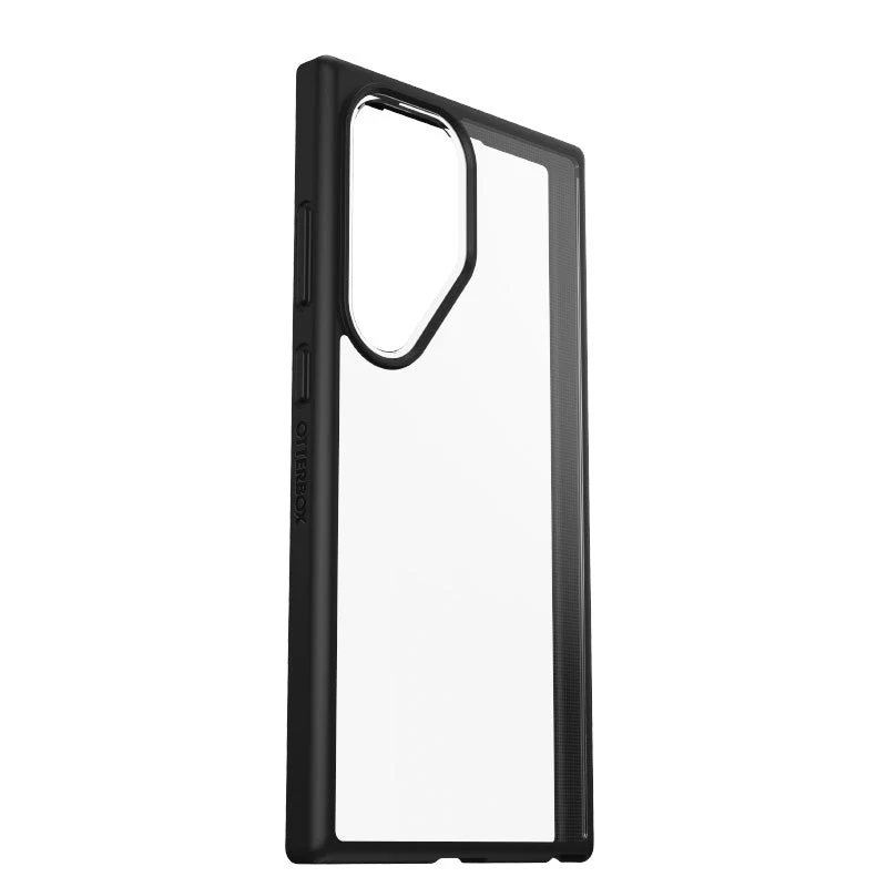 Otterbox React S24 Ultra Black Crystal Case for Samsung (Clear/Black) - Image 4