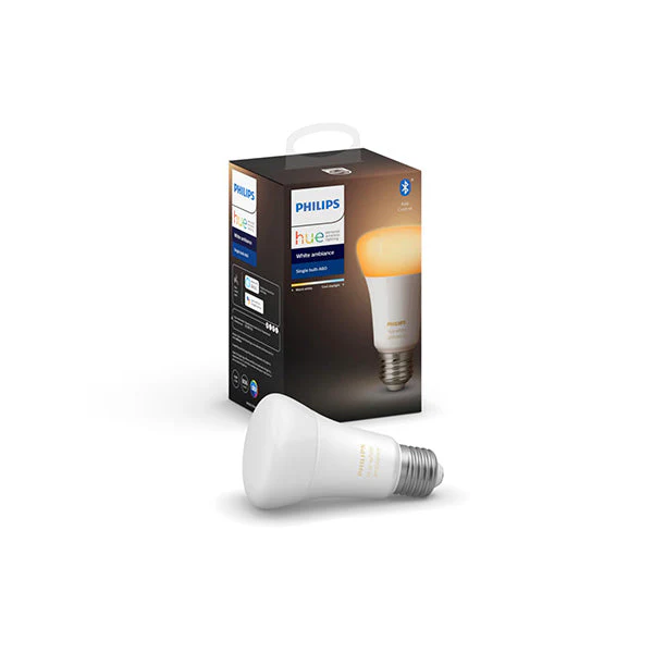 Philips Hue White Ambiance Bulb 1 Pack E27 (Bluetooth & Zigbee) - Image 3
